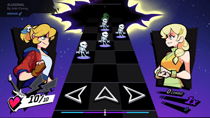 Rift of the NecroDancer looks great compared to the usual rythm game.
