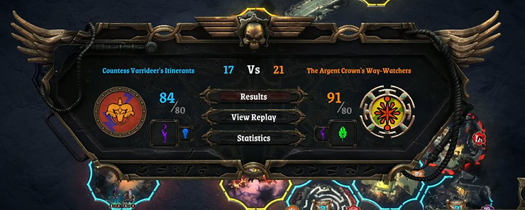Vanguard Exiles luck is annoying when it goes not your way though